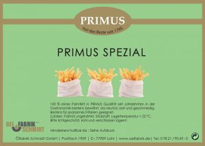 PRIMUS - Spezial Palmfett